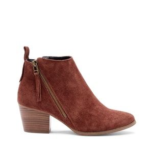 Sole society burgundy bootie